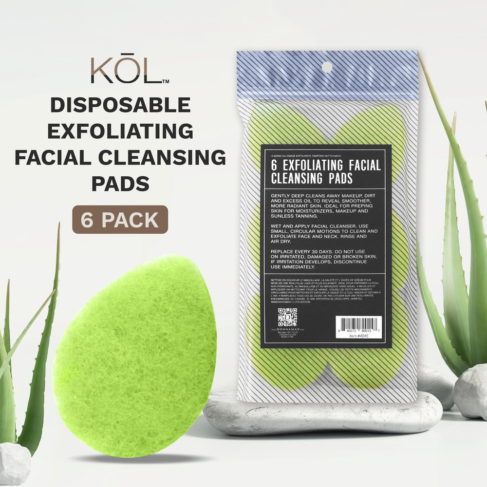 KOL close-up of pad texture revealing soft exfoliating surface, gentle polishing