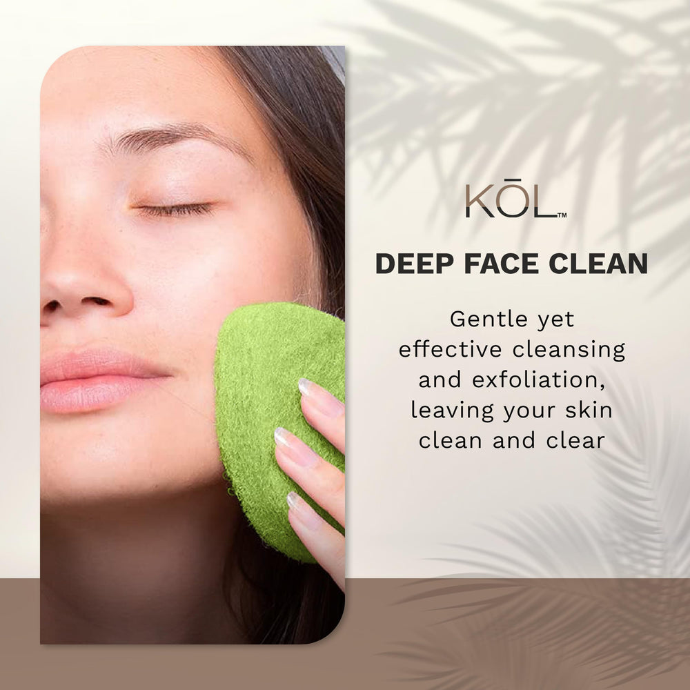 KOL pad fitted on fingertips highlighting precision shape for nose and eyes