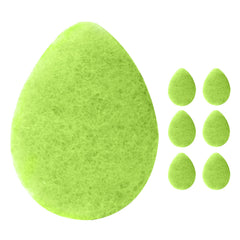 KOL front packaging showing aloe-infused face scrub pads, travel convenience