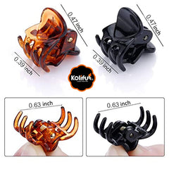 KOLIFU clips in hand showing compact 1cm size and easy handling
