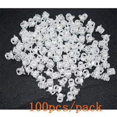 KOLIFU spread of clips for size comparison, bulk quantity benefit