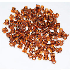 KOLIFU plastic clip texture highlighting smooth edges to protect hair