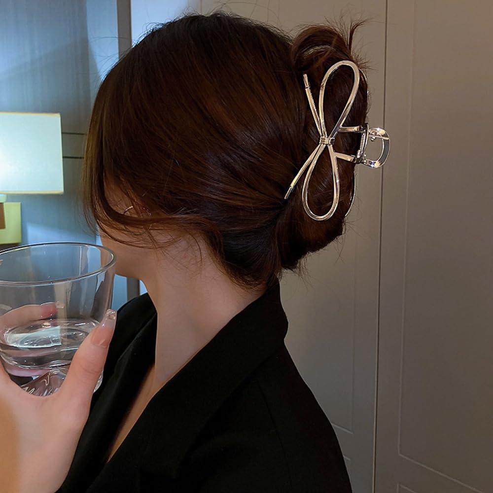 KOLONAMS clip used in an updo offering a polished look for events and daily wear