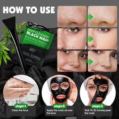 KONEUK mask application on man showing targeted T-zone treatment and pore care