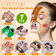 KONEUK sheep mask close-up texture highlighting soft sheet and hydrating serum for comfort