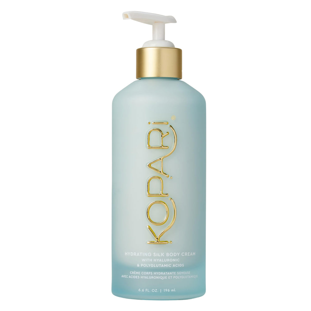 Kopari jar front view showing clean label and size, highlights product identity