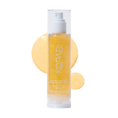 Kopari front packaging showing SPF 50 and glowing benefits