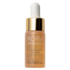 KORA Organics front bottle showing clean organic packaging and calming benefit