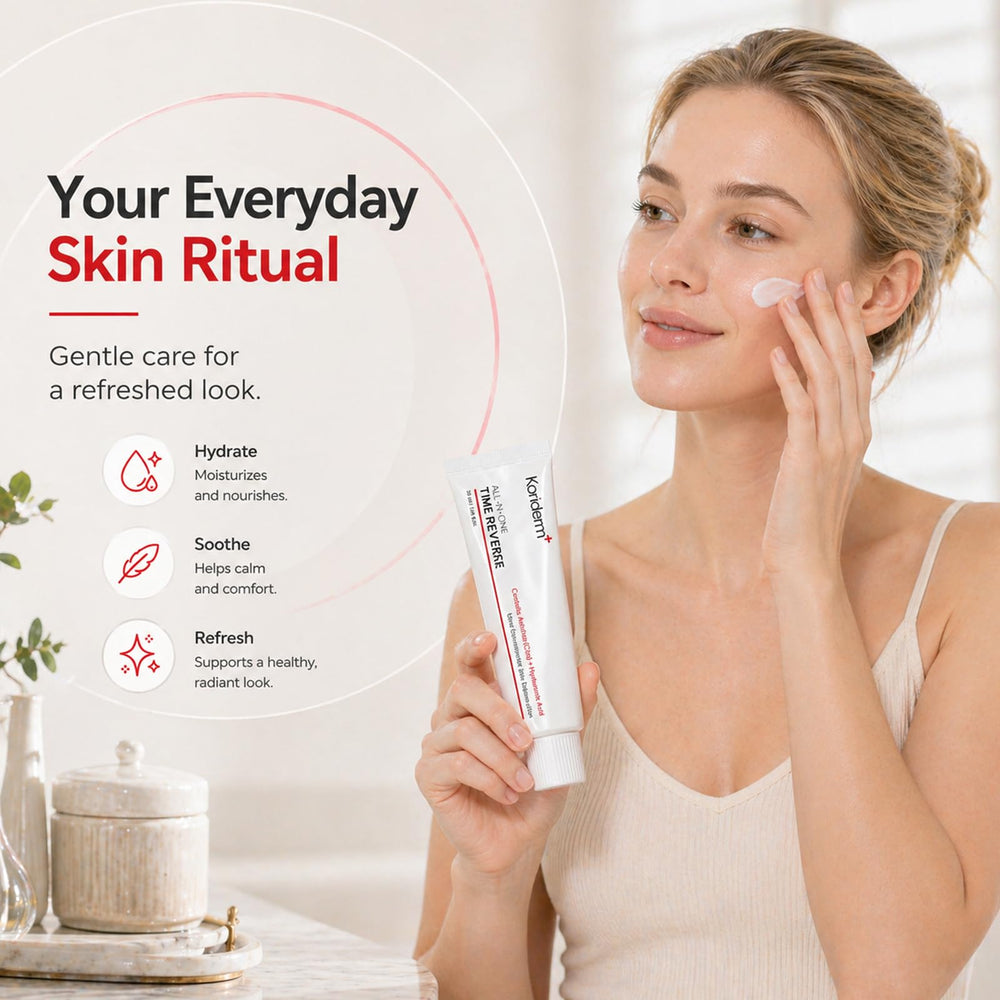 KORIDERM product label and box showing ingredients and usage clarity
