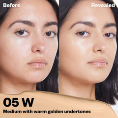 Kosas Revealer applicator wand close-up showing precise tip for targeted, mess-free application