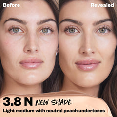 Kosas concealer wand dispensing liquid for precise under-eye application