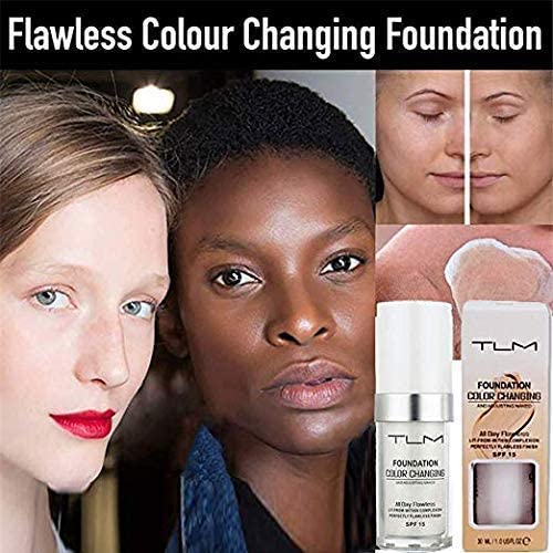 KOSIMI before and after half face illustrating evening and brightening benefit