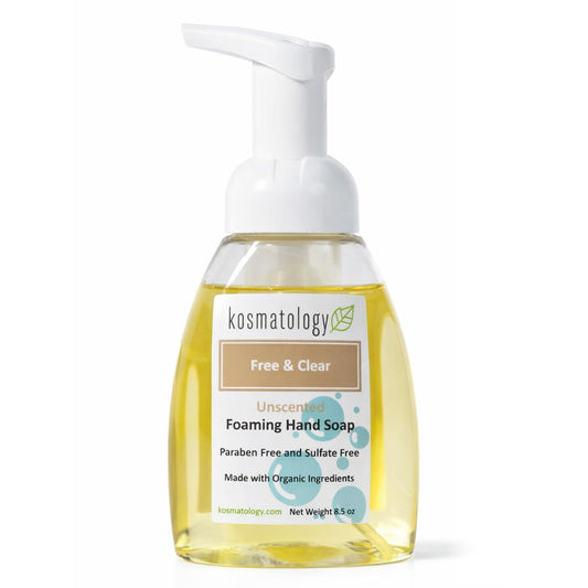 kosmatology front label bottle showing clean packaging and benefits