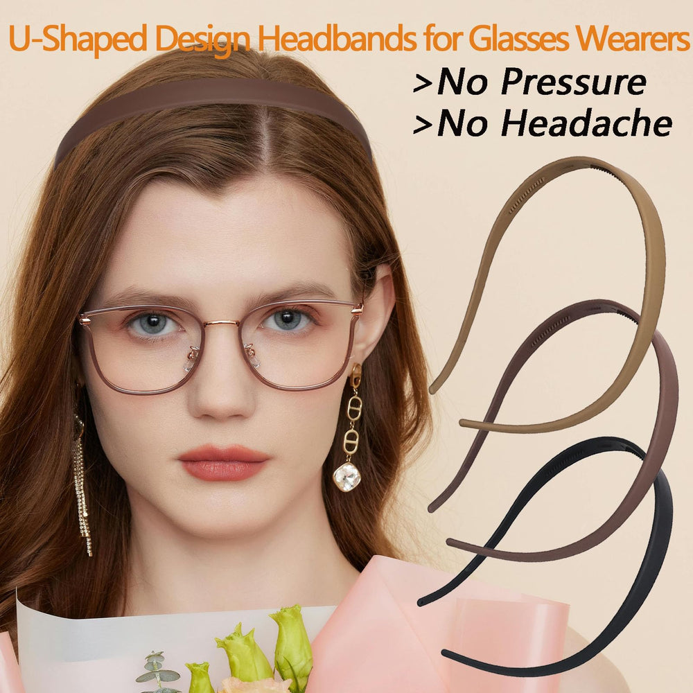 KOVOLITU curved-profile detail demonstrating gap for eyeglass temples benefit: no pressure