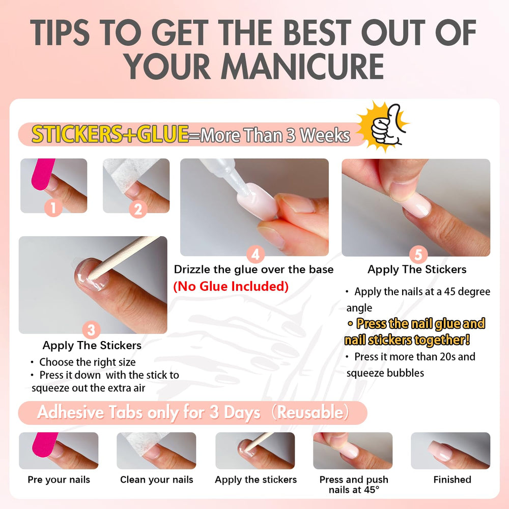 KQueenest demonstration of glue and adhesive tabs for quick secure application
