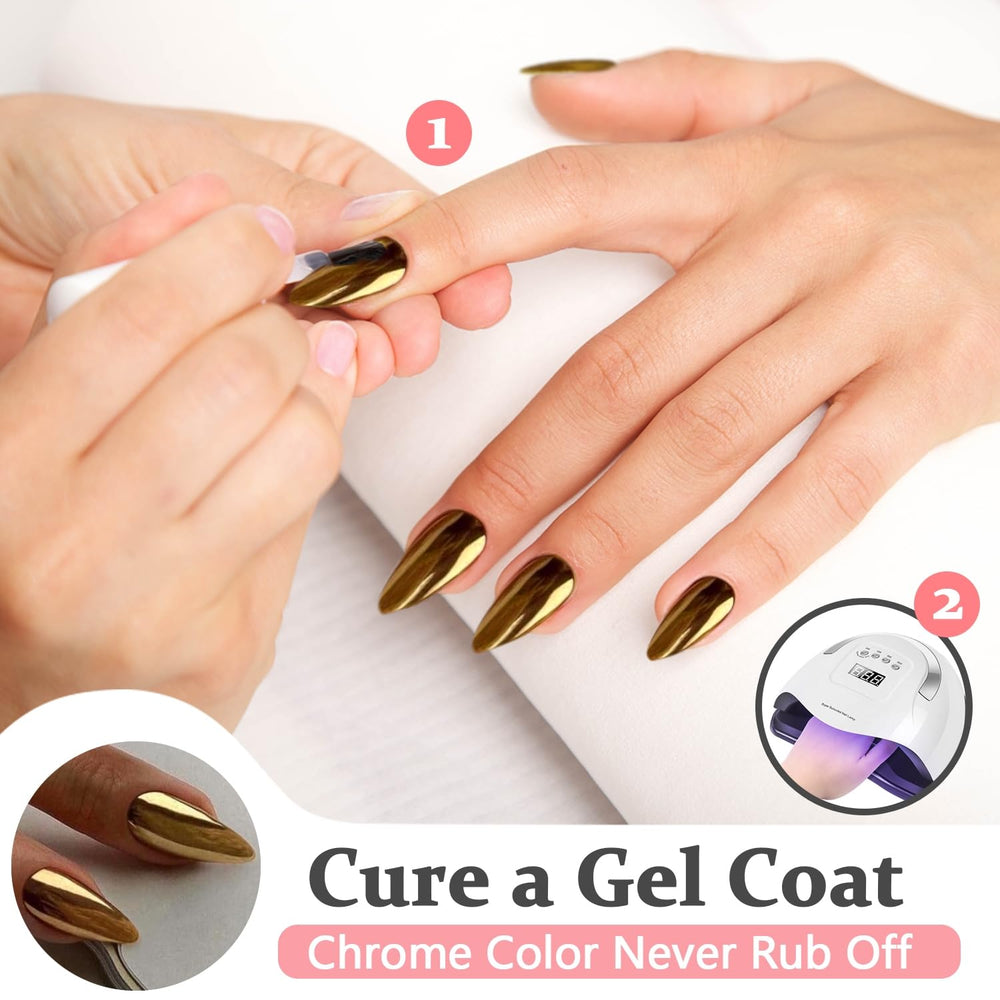 KQueenest application kit with adhesive tabs, double-sided file, and cuticle stick for prep