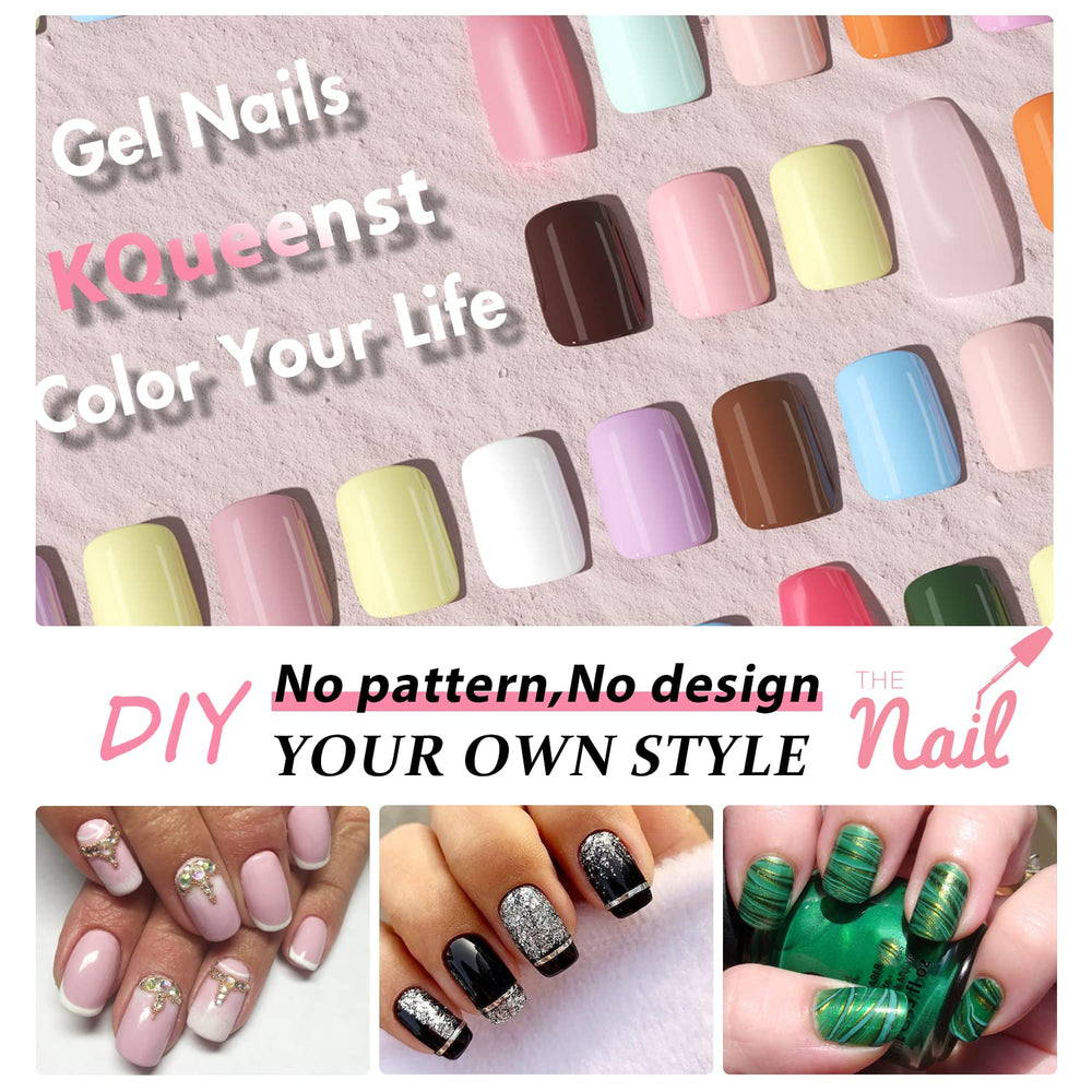 KQueenest application kit display showing sizing guide and prep items for easy use