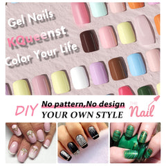 KQueenest application kit display showing sizing guide and prep items for easy use