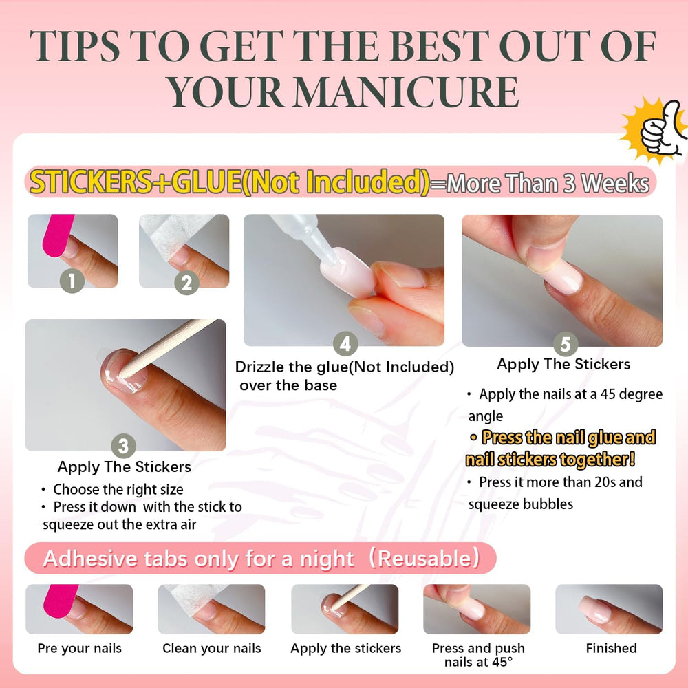 KQueenest application setup with adhesive tabs and glue for fast secure application