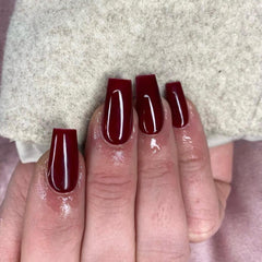 KQueenest medium square nails laid out to show shape variety and easy selection