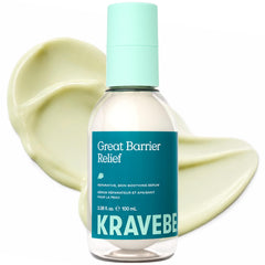 KraveBeauty bottle front view showing clean, simple packaging and hydration benefit