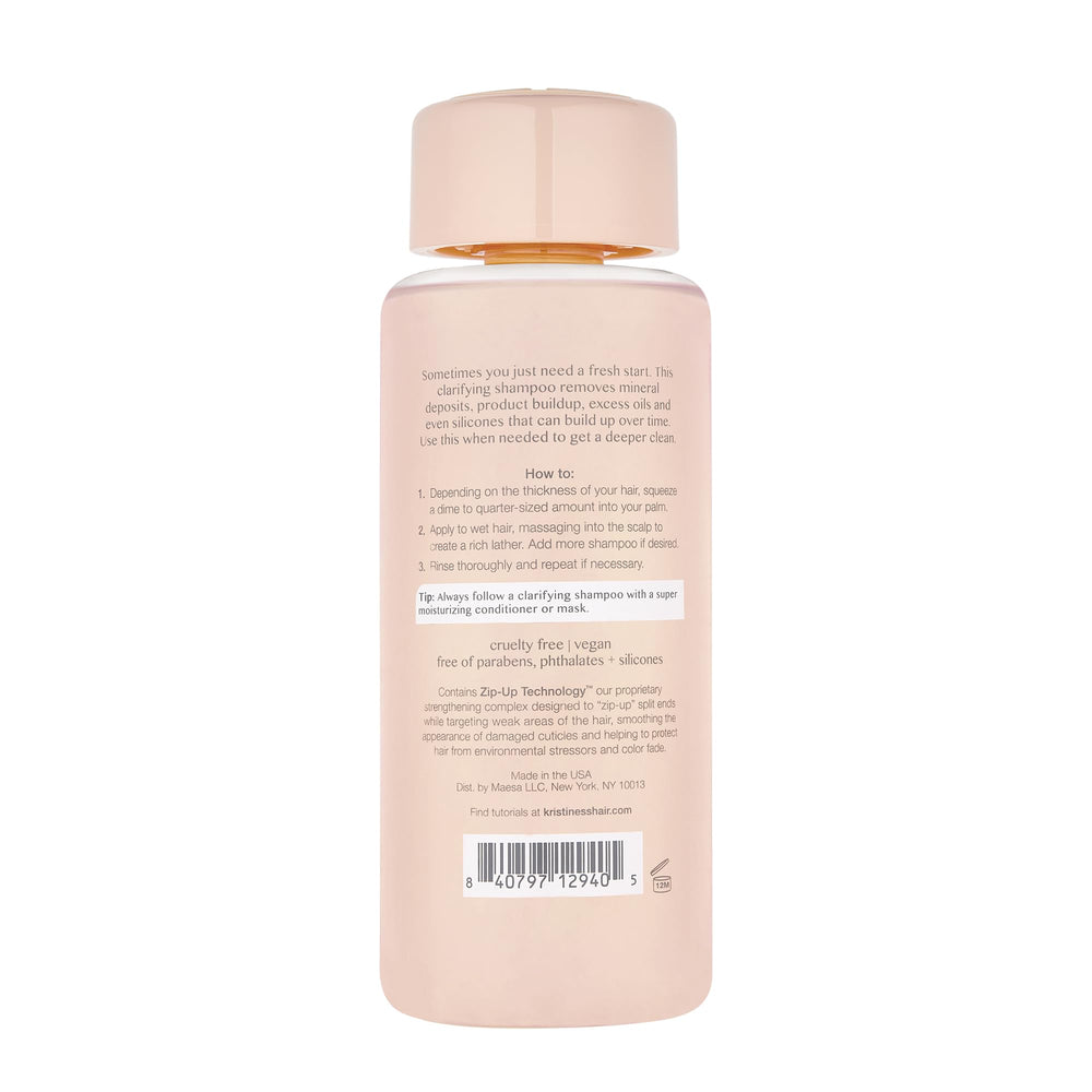 Kristin Ess creamy conditioner texture close-up for hydration benefits