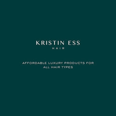Kristin Ess botanical ingredients display emphasizing natural calming benefit