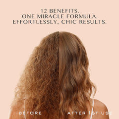 Kristin Ess being applied to damp hair improving detangling and slip