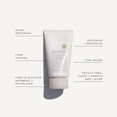 Kristin Ess cream texture close-up showing lightweight consistency and shine