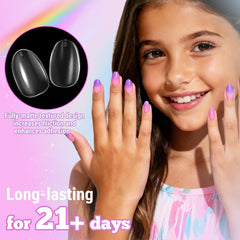 krofaue almond-shaped tip profile showing child-friendly short length