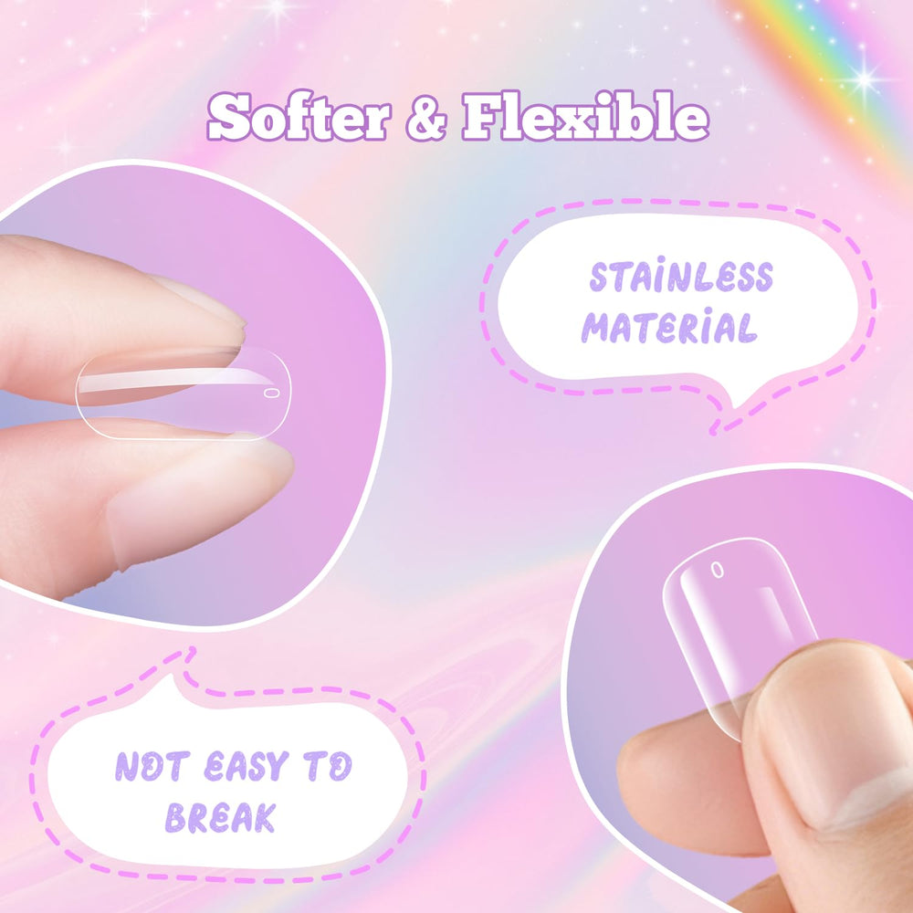 krofaue application step demonstrating easy press-on fit and secure hold