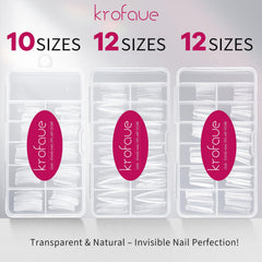 krofaue coffin tip close-up showing square tapered end for modern looks