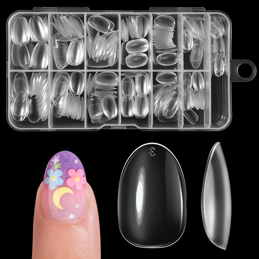 krofaue front packaging showing 260-piece kids nail set and kit benefits