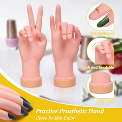 krofaue close-up of fingers highlighting flexible joints and realistic texture for training
