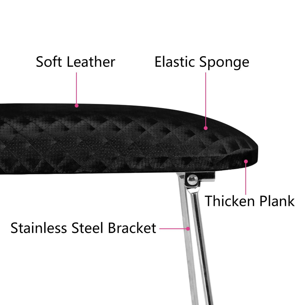 krofaue height adjustment detail highlighting two-position ergonomic benefit