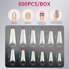 krofaue open box with numbered compartments showing 12 sizes