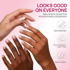 krofaue size chart with 15 sizes laid out for accurate nail fit and selection
