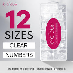 krofaue organizer compartments with numbered sizes for fast selection benefit efficiency