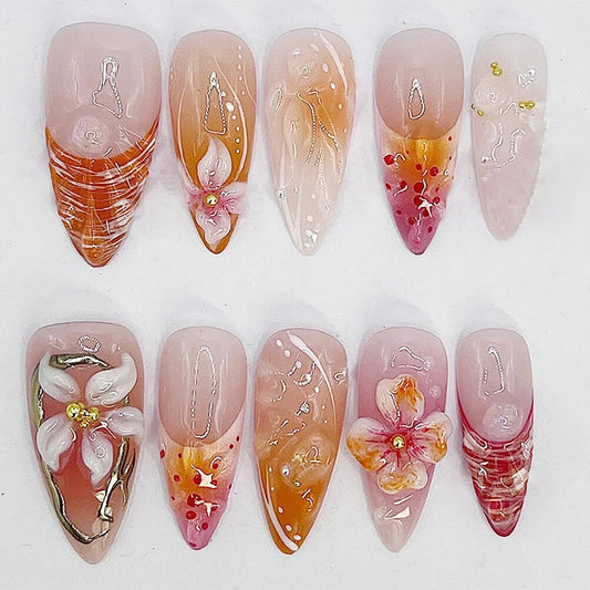 KRTBKR front packaging showing 24-piece set and included tools, perfect for quick manicures