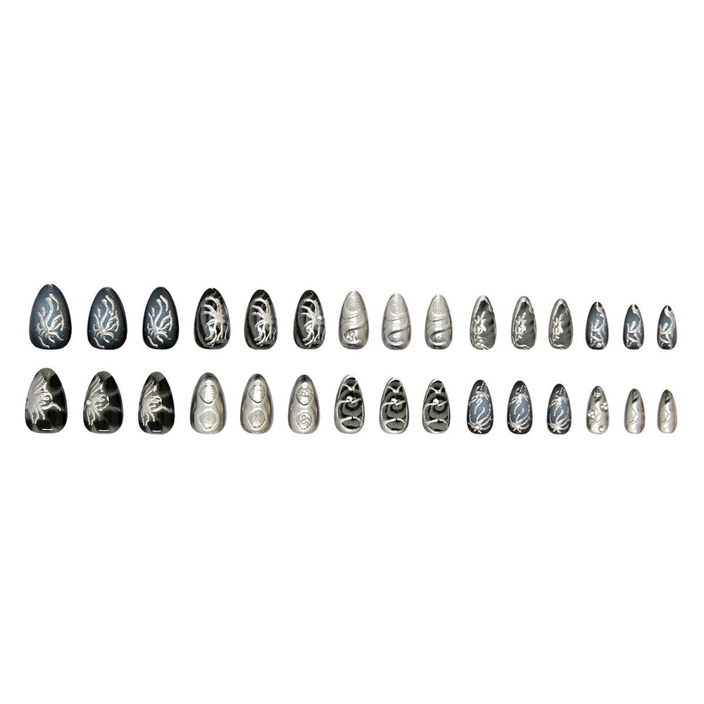 KRTBKR laid-out DIY tools and nails showing easy application and customization benefits