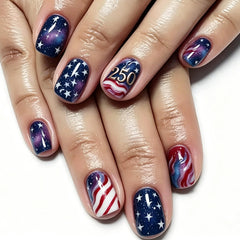 KTAABTR front packaging showing patriotic nails and easy application benefits
