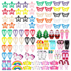 KUBOM front packaging showing colorful clip assortment and fun designs