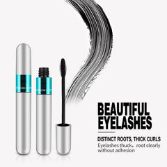KUNSHNBEI mascara applied on a model showing long smudge-resistant lashes