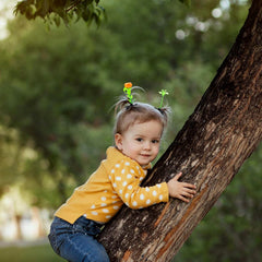 Kurilai bean sprout close-up showing detail and playful look for outfits
