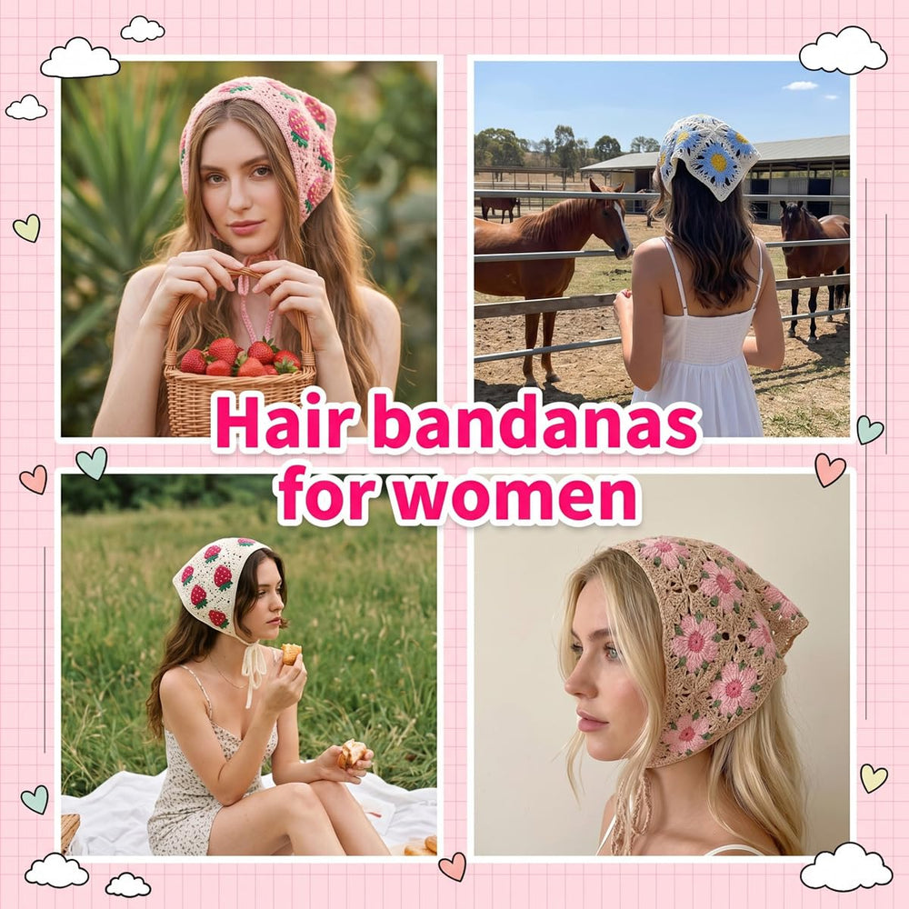 KuuGuu headwrap worn at outdoor picnic demonstrating boho style and comfort
