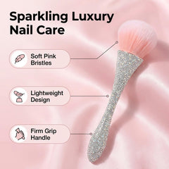 KuuGuu rhinestone ferrule detail adding visibility and salon style