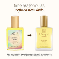 Kuumba Made roll-on application on wrist demonstrating smooth, precise use