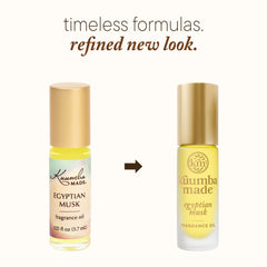 Kuumba Made rollerball close-up demonstrating smooth application and precision