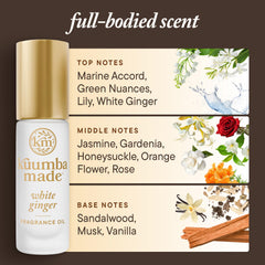 Kuumba Made applying roll-on to wrist for long-lasting fragrance