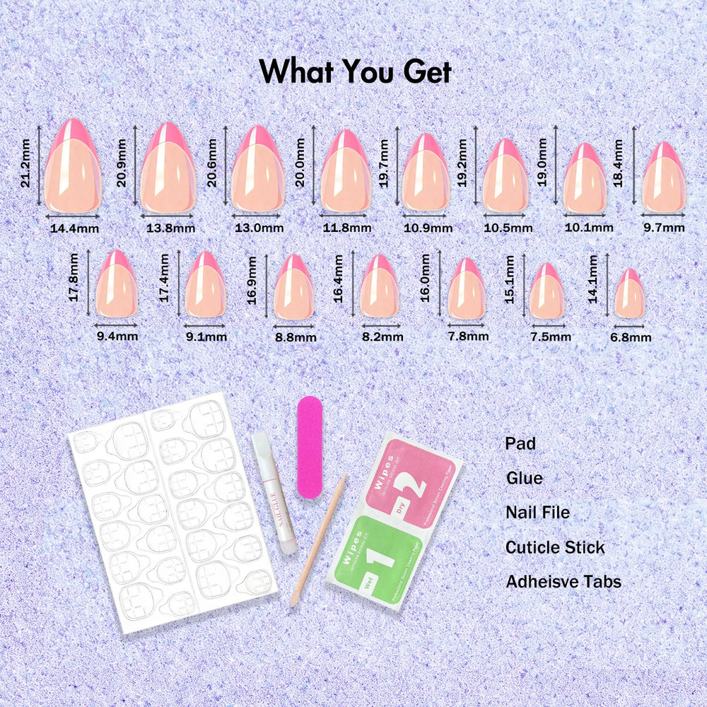 KXAMELIE nails in use while typing, demonstrating durable wear for everyday tasks